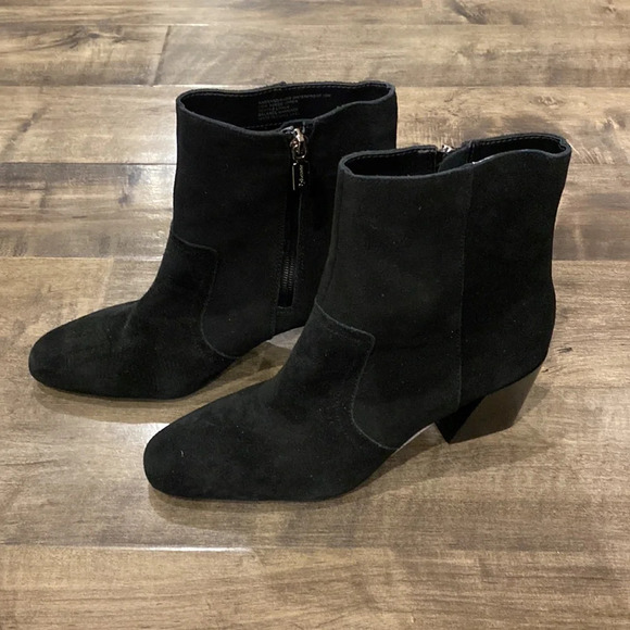 NEW BLONDO salome ankle boot in black suede size 10 M - Picture 4 of 10
